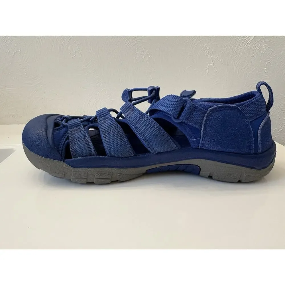 Keen Newport H2 Hiking Surf The Web Youth Water Sandals Size 6.0 Royal Blue